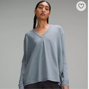 Back In Action V-Neck Long-Sleeve Shirt
